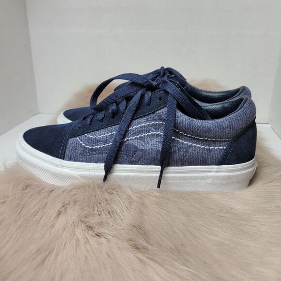 Vans Old Skool Paisley Low Top Sneaker Shoes Size 6.5 M 8 W - Picture 3 of 10